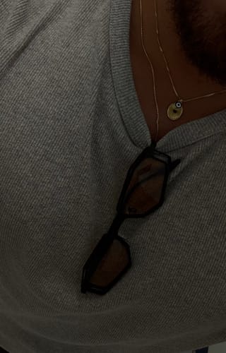 Customer photo review of Mykonos Pendant - Gold
