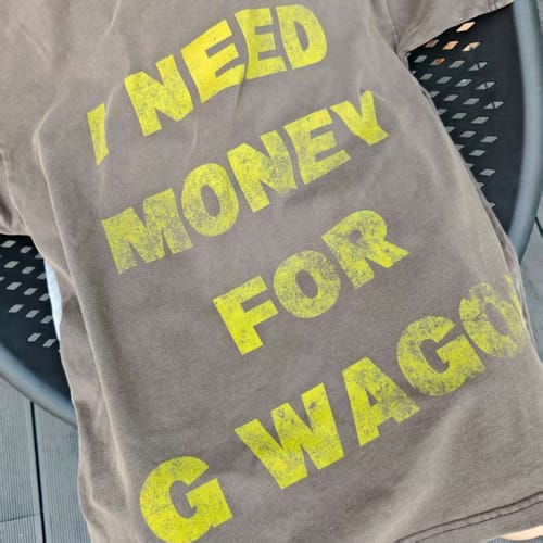Customer photo review of Luxury Goals T-shirt-307