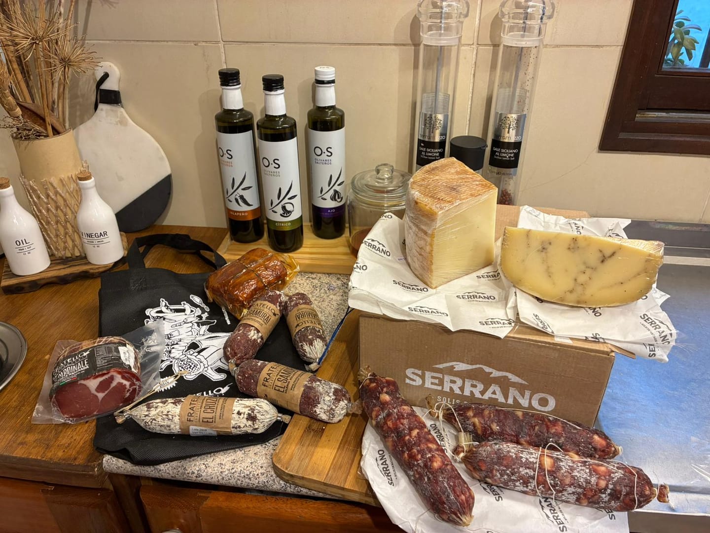 Customer photo review of Queso Añejo de Oveja