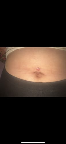 Emma P. review of Glimmer with GLITTER UltraComfort Belly Bar image 1 out of 2