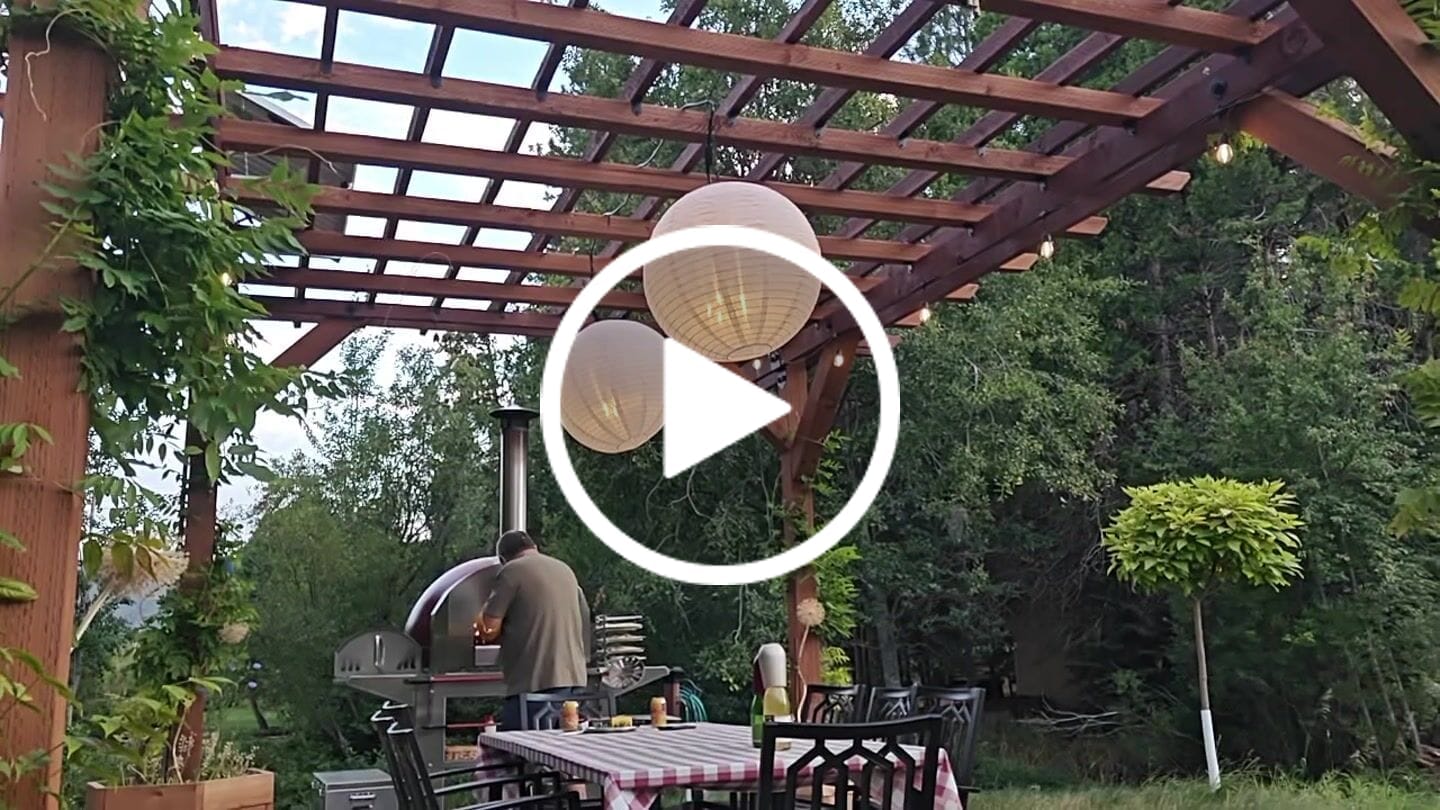 Customer video review of 24 Inch Rose Quartz Pink Shimmering Nylon Lantern, Parallel Ribbing, Durable, Hanging