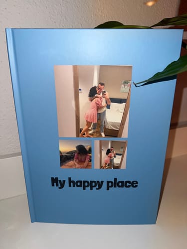 Customer photo review of Custom Travel Book