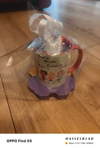 Kundenbewertung mit Foto zu Bedruckte Tasse mit Spruch für Erzieher/in zum Abschied