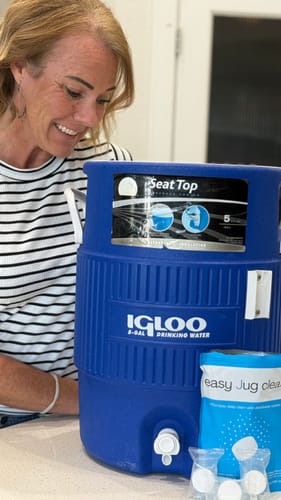 Customer photo review of easy Jug clean