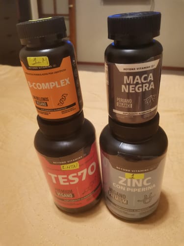 Customer photo review of Zinc con Piperina 180 caps