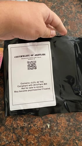 Customer photo review of Granddaddy Purple - 28 Grams - Indica