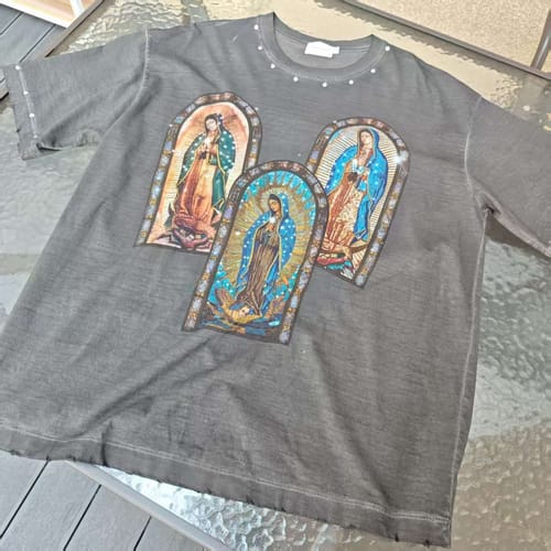 Customer photo review of Madonna’s Revelation Windows T-shirt-170