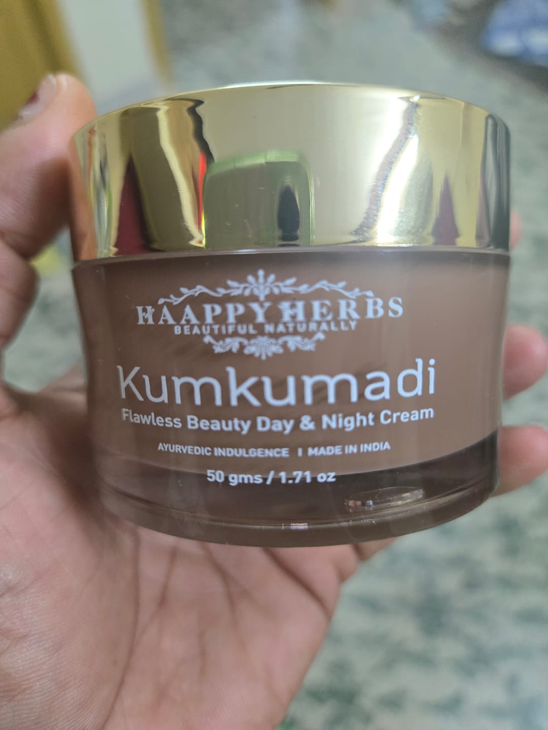 Customer photo review of Kumkumadi Flawless Beauty Day & Night Cream