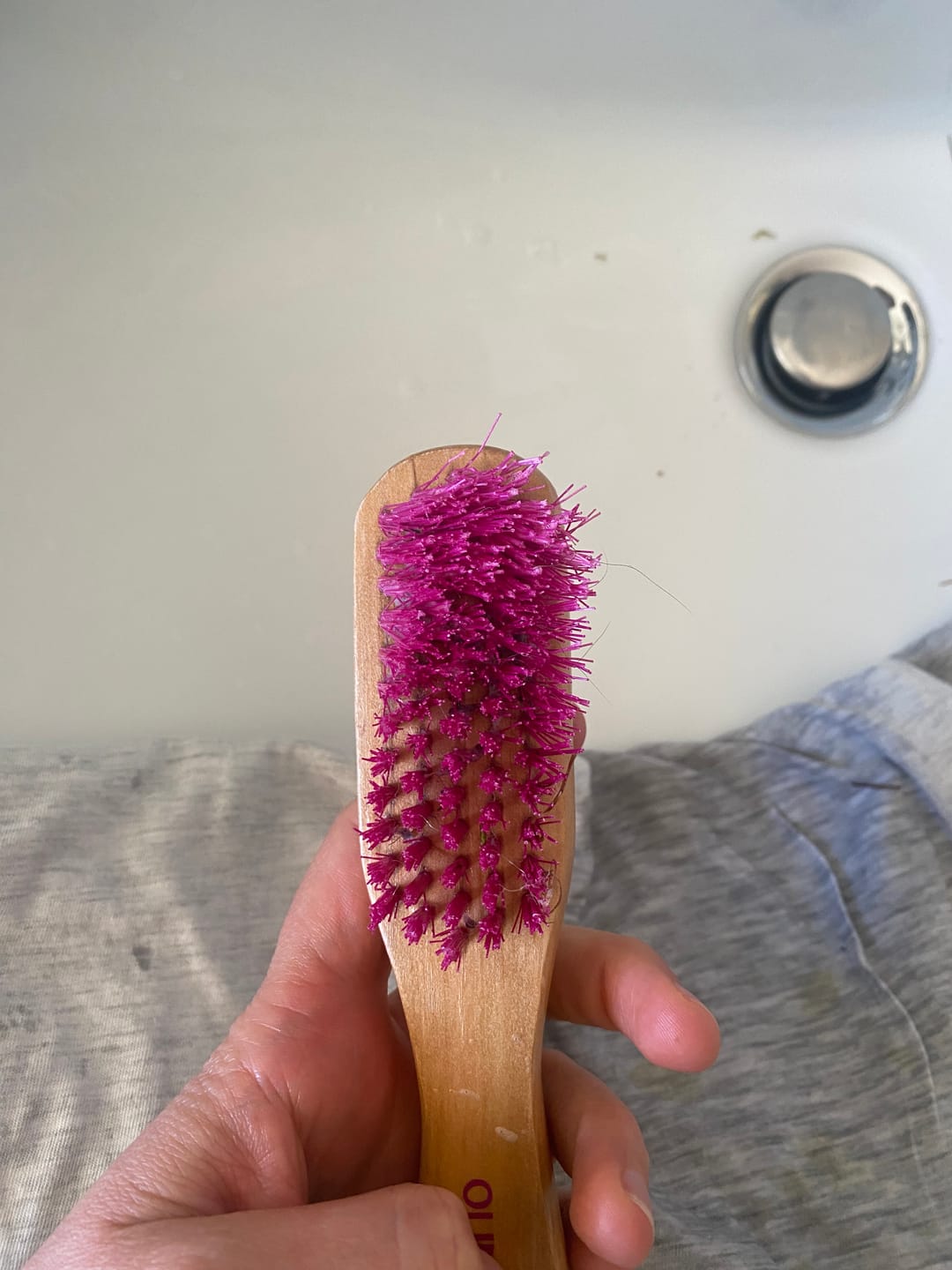 Customer photo review of Magic Brush - Spazzola in Legno di Bambù