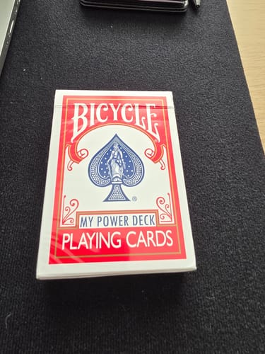 Customer photo review of My Power Marked Deck - Red