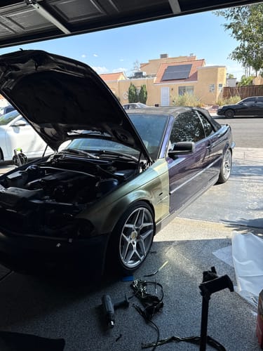 Customer photo review of Gloss Metallic Millennium Jade Vinyl Wrap