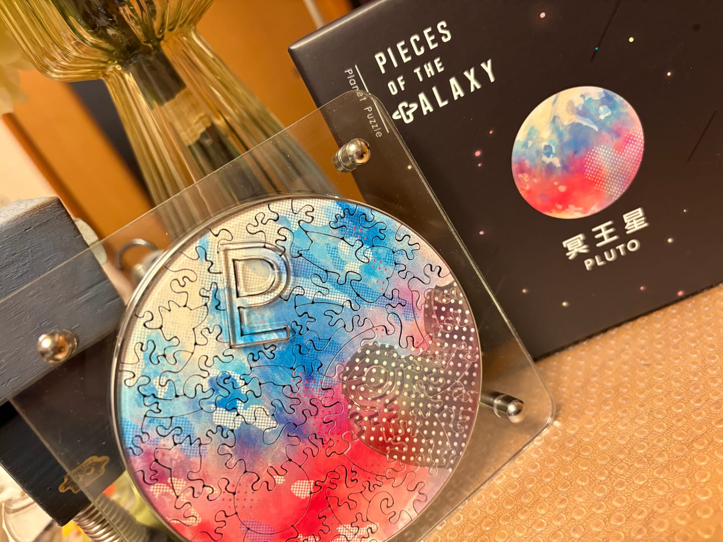 Customer photo review of 宇宙の破片 PLUTO 冥王星と専用フレームセット