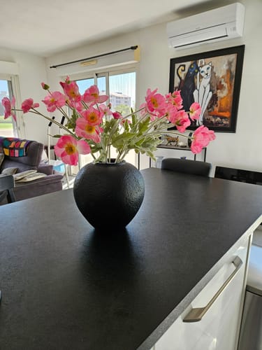 Customer photo review of Arda vase - Noir
