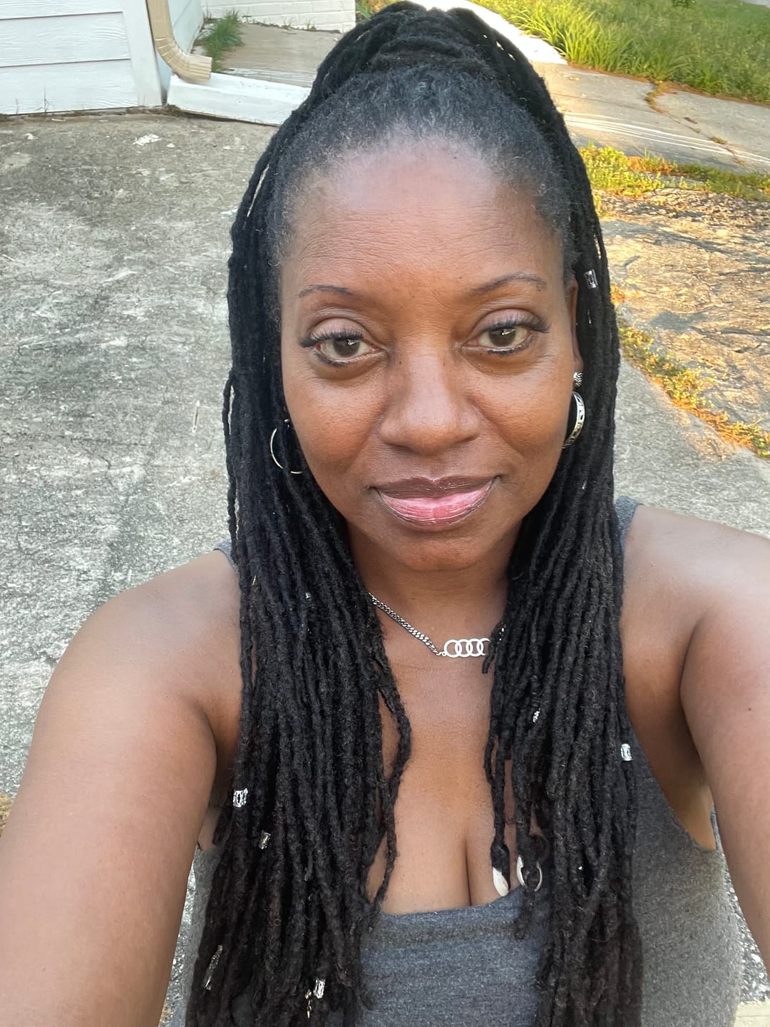 Customer photo review of Audi Necklace
