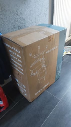 Customer photo review of JHK™ Ergonomic Reclining Mesh Office Chair – High Back Swivel with Lumbar Support & Pillow