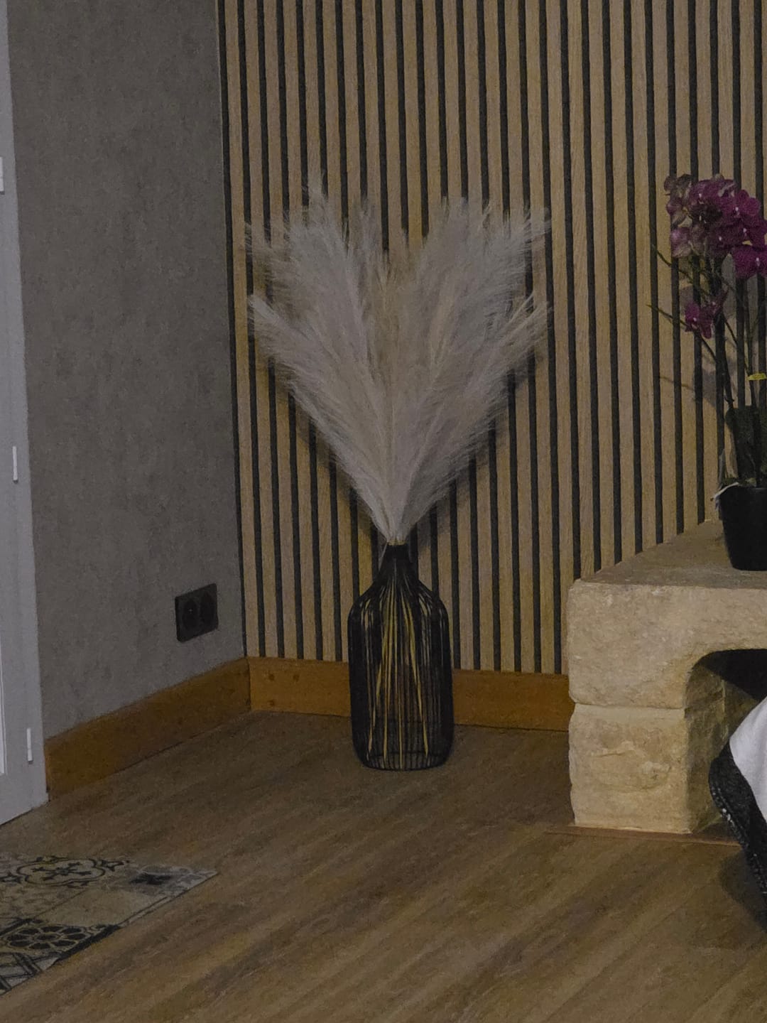 Customer photo review of Pampas 110cm (3 tiges)- Beige