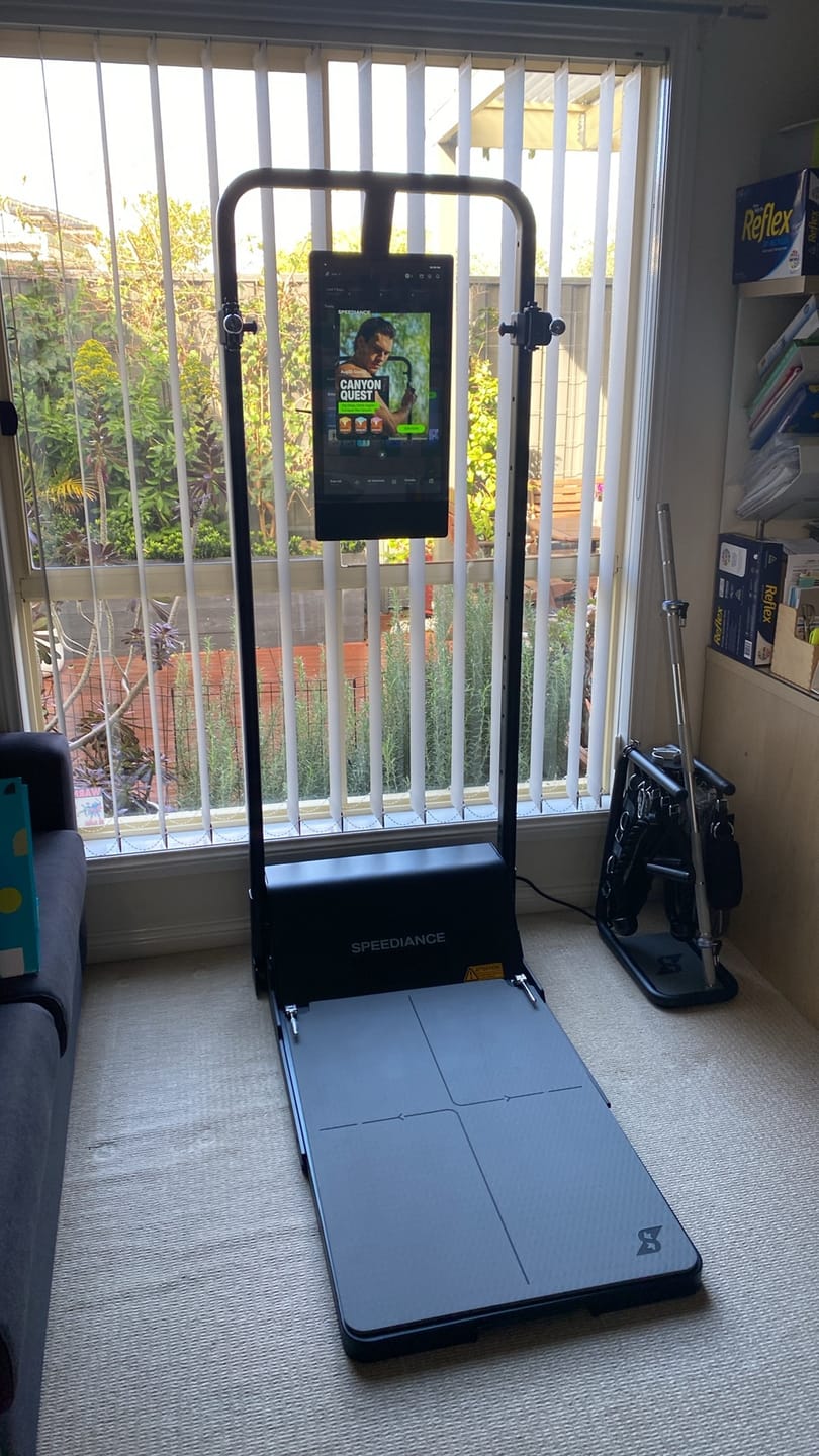 Customer photo review of Speediance Storage Rack