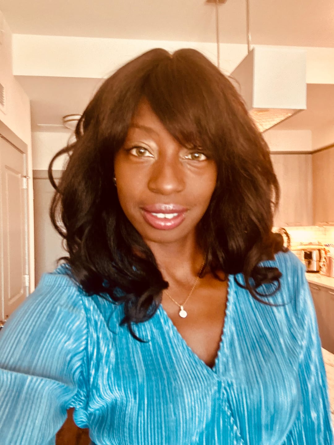 Customer photo review of Sensationnel Dashly Full Wig - UNIT 21