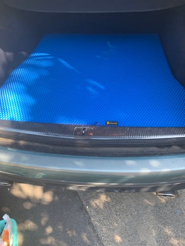 Customer photo review of Kofferraumwanne nach Maß