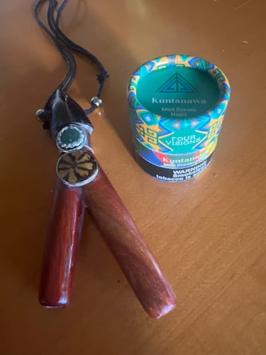 Customer photo review of Mint Dream Hapé