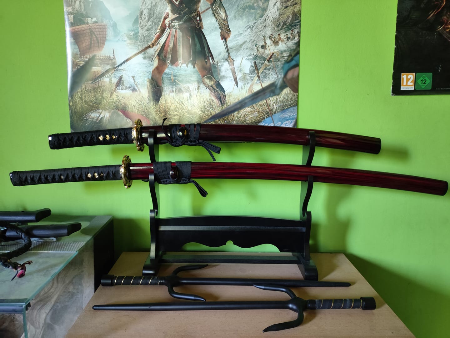 Customer photo review of Custom Wakizashi Build your own Wakizashi sword