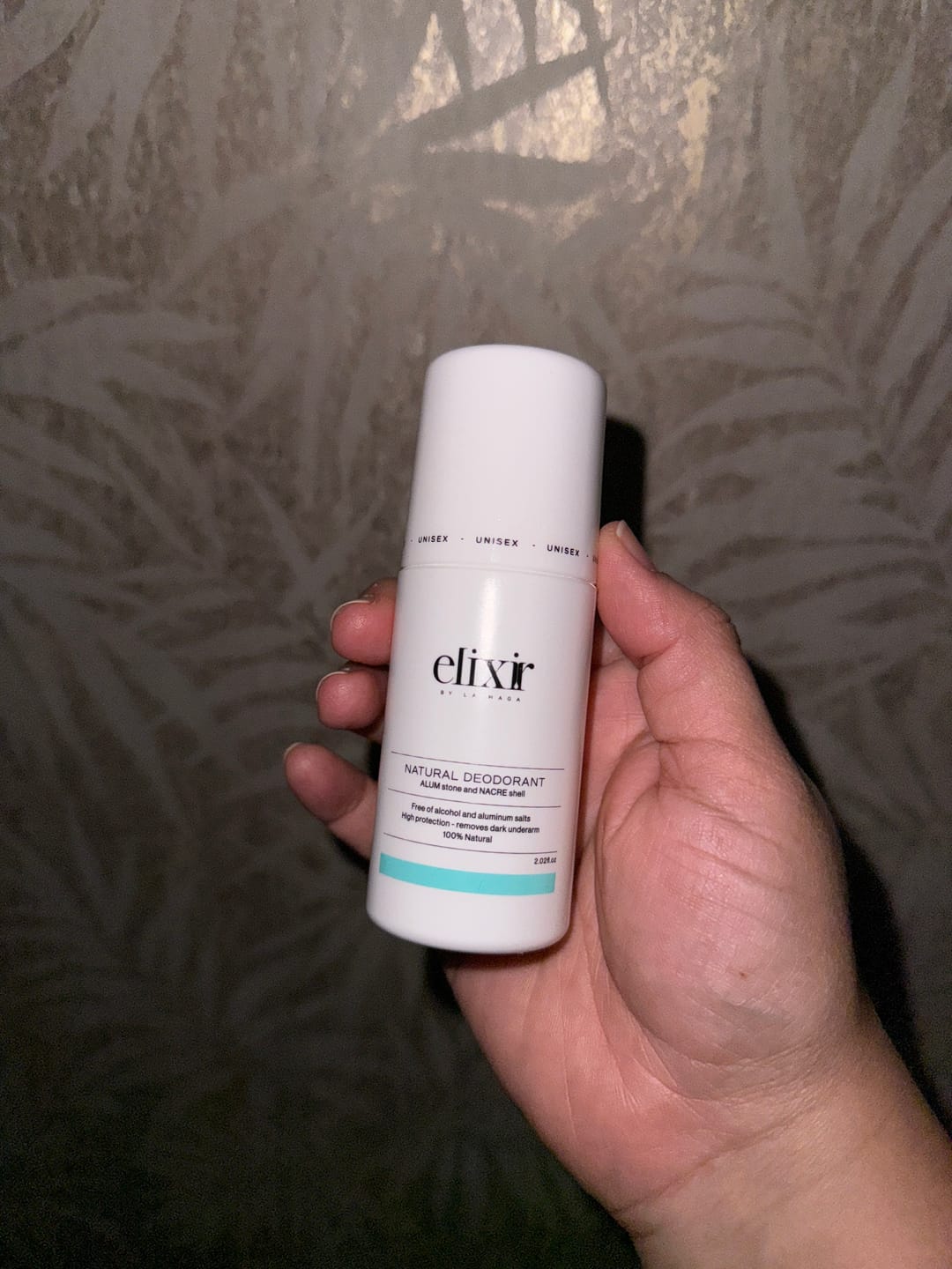 Customer photo review of Desodorante Natural Unisex