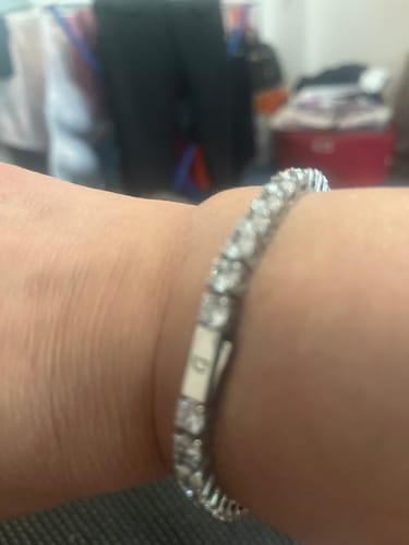 Customer photo review of TENNISBOY BRACELET. - 5MM