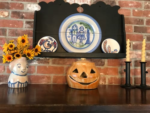 Customer photo review of Bread and Butter Plate - Harvest Bird