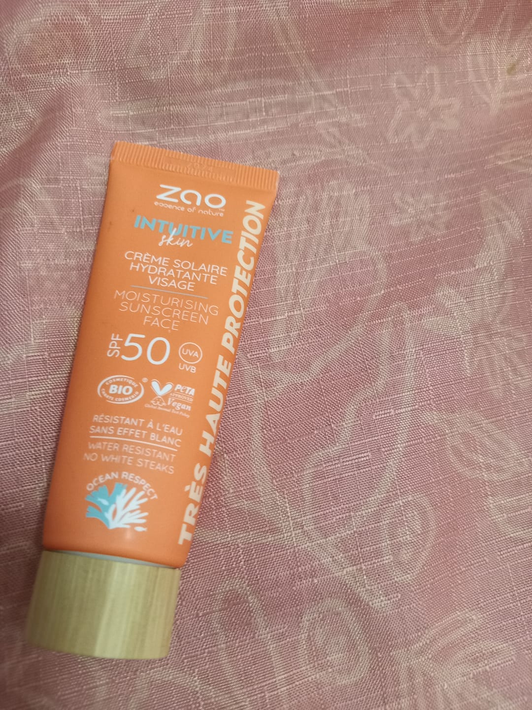 Customer photo review of Protector Solar Facial 50+ SPF 50 ml