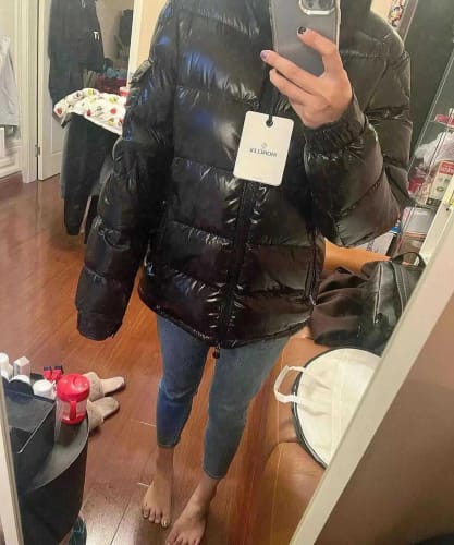 Customer photo review of Moncler Maya Down Jacket