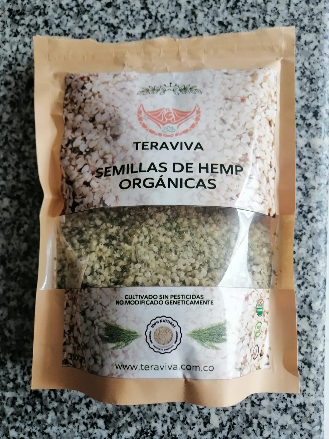 Customer photo review of Semillas de Hemp Cañamo orgánicas