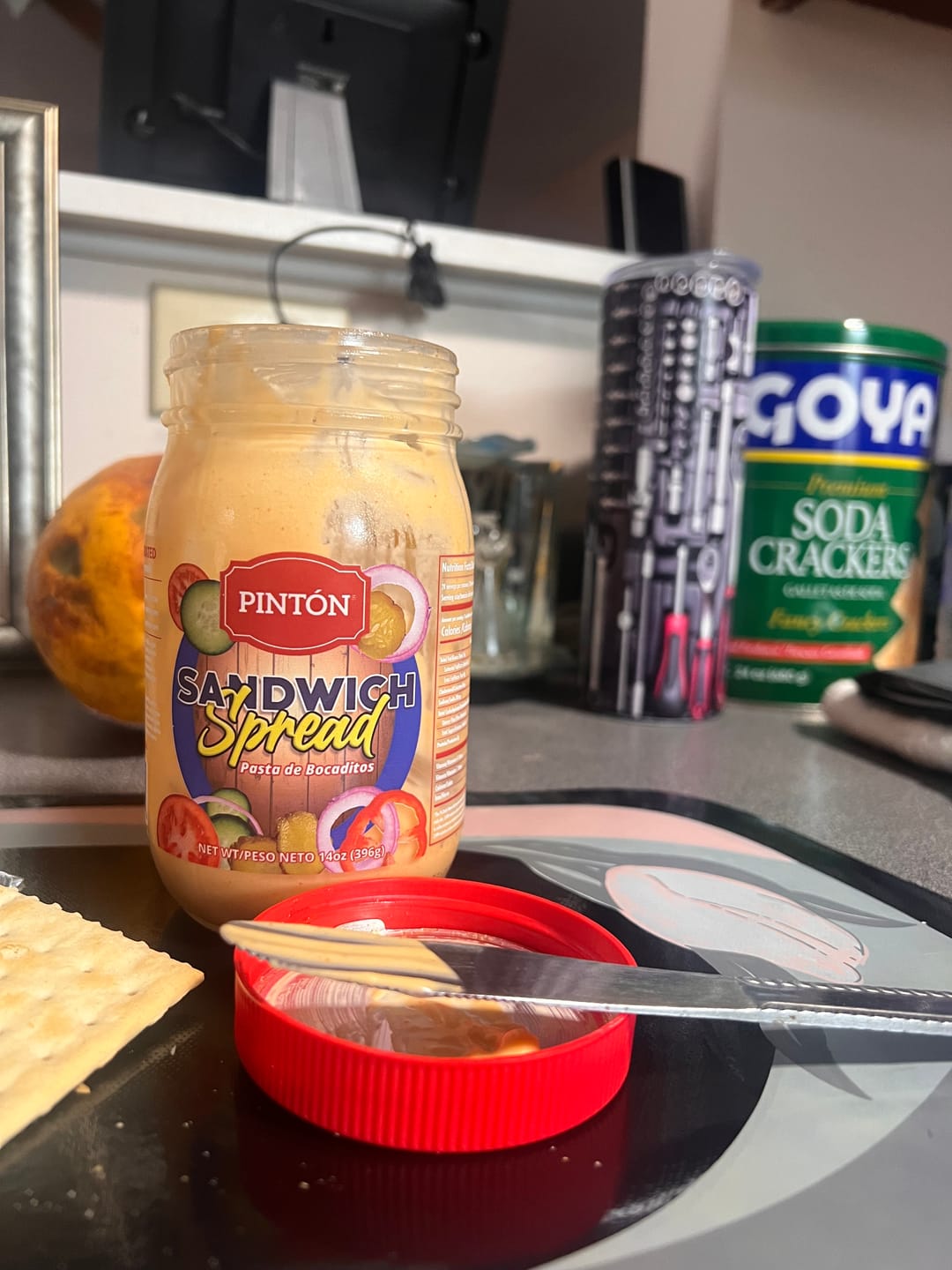 Customer photo review of pintón Sandwich Spread: Bold, Creamy Flavor in Every Bite!, Pasta de Bocaditos