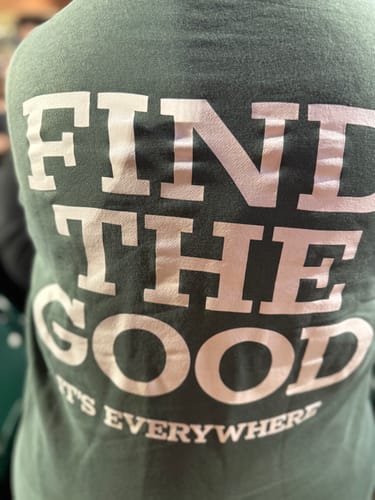 Customer photo review of Summer Core Find The Good Hoodie
