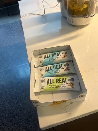 Customer photo review of Choc Sea Salt Protein Bar 50g x 12 bars