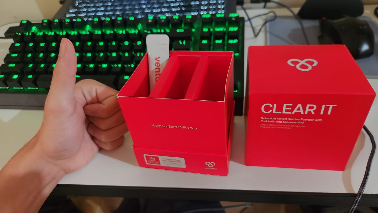 Customer photo review of Ventamin Clear It