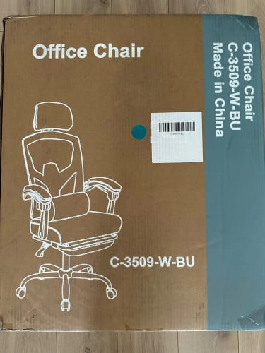 Customer photo review of JHK™ Ergonomic Reclining Mesh Office Chair – High Back Swivel with Lumbar Support & Pillow