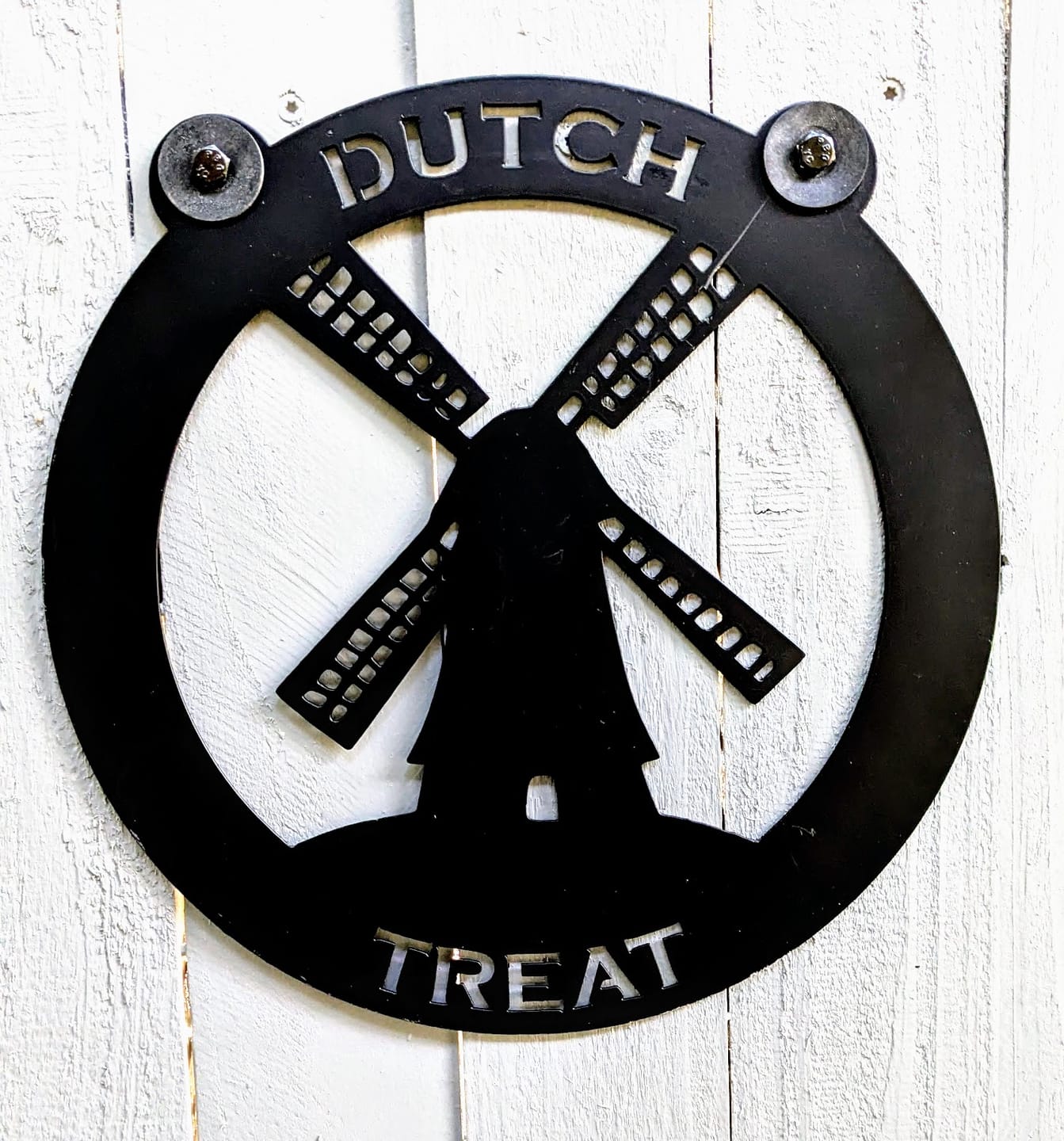 Customer photo review of Your Own Brand! - Custom Metal Signs Outdoor