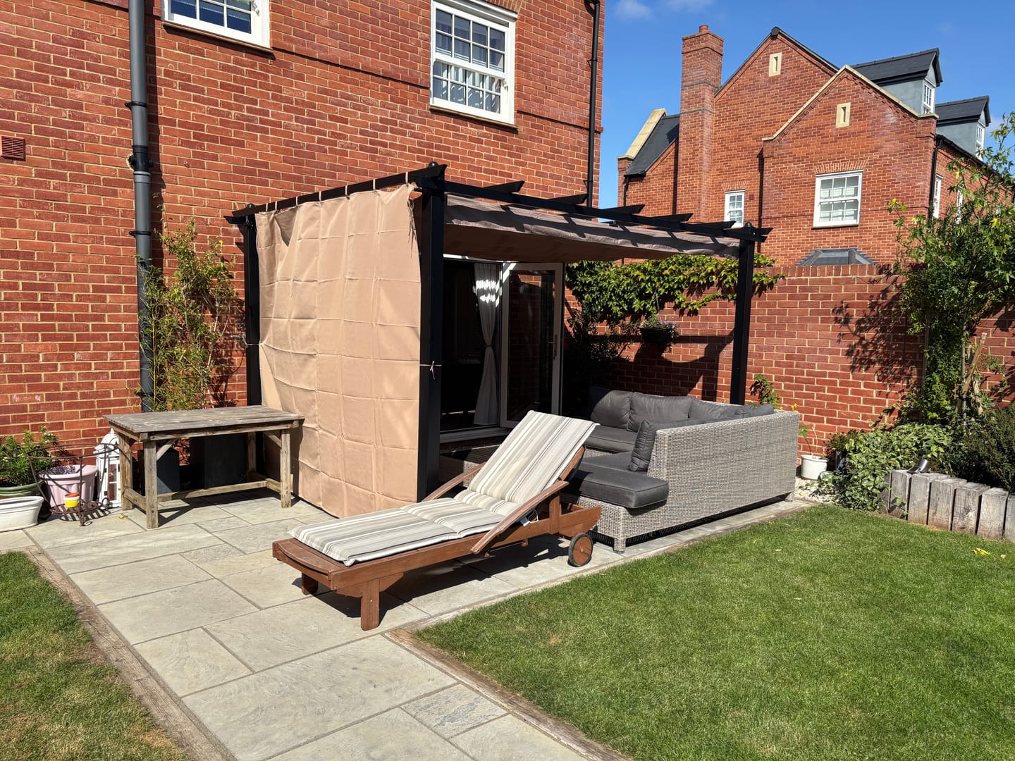 Customer photo review of Seville Gazebo Single Curtain