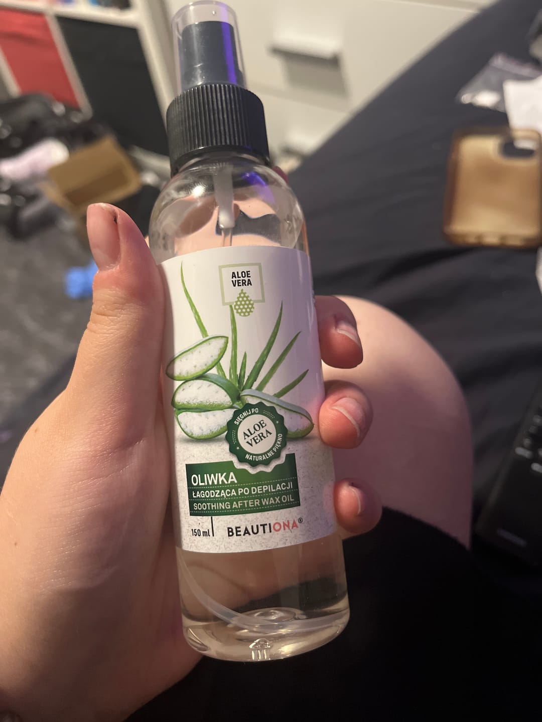 Customer photo review of Aloe Vera Efterpleje
