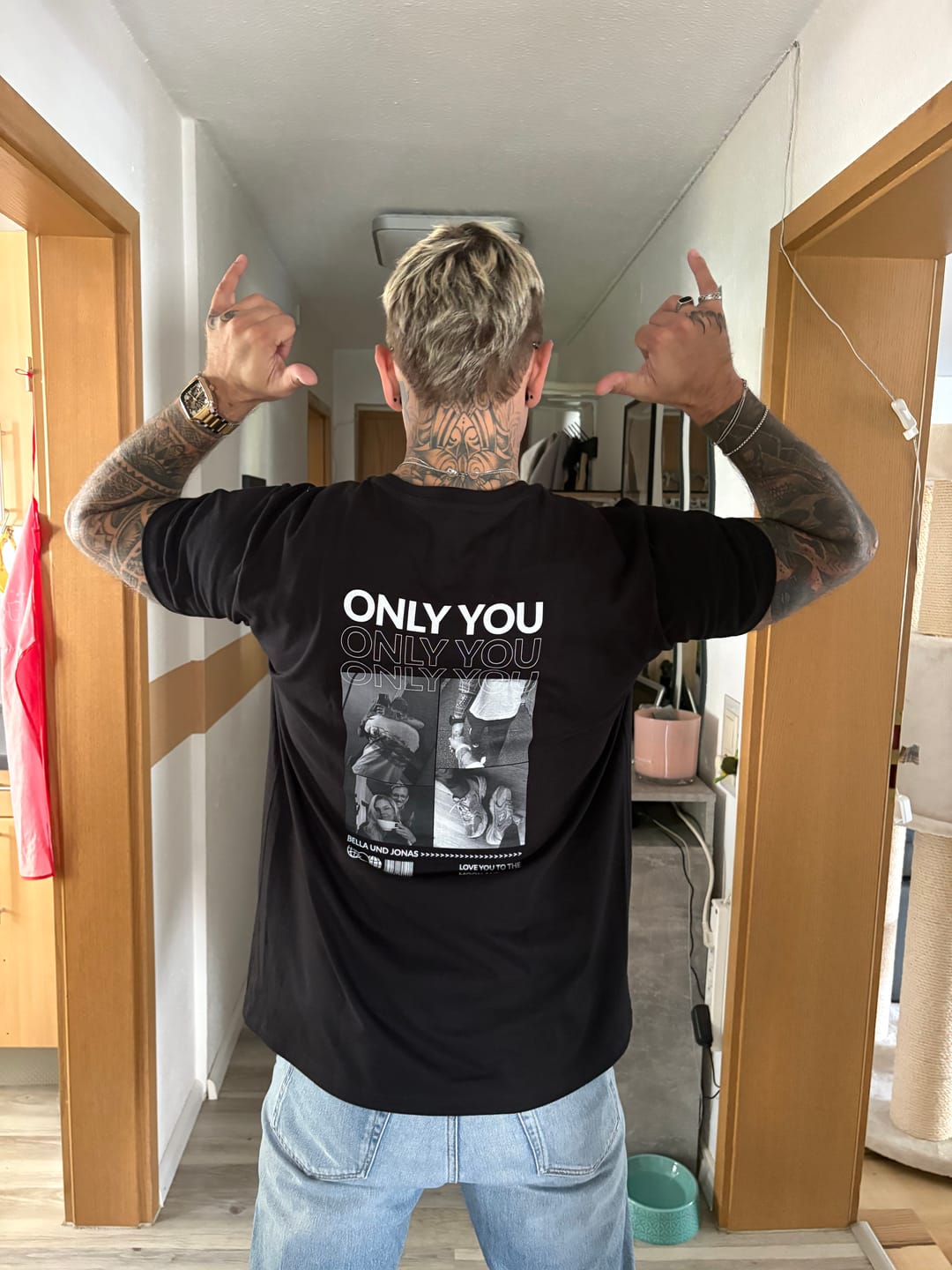 Customer photo review of T-Shirt - Only you - Collage