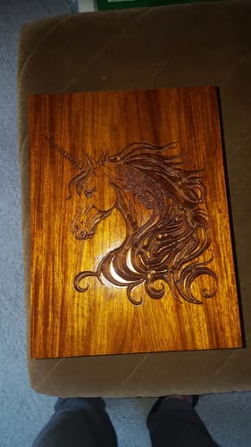 Customer photo review of Engraving V-Bit Set – 30°, 60°, 90°