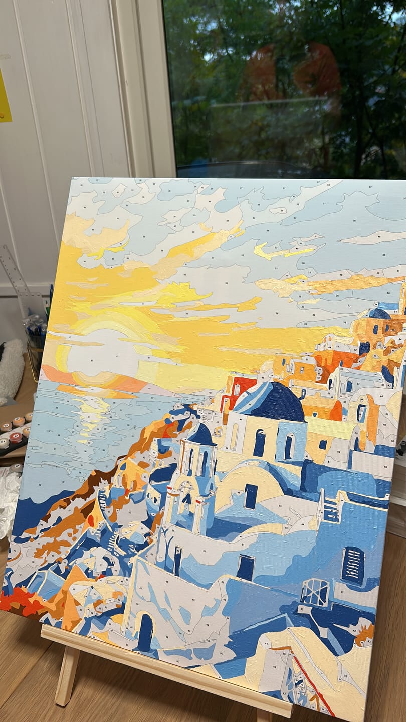 Customer photo review of Santorini Sunsets