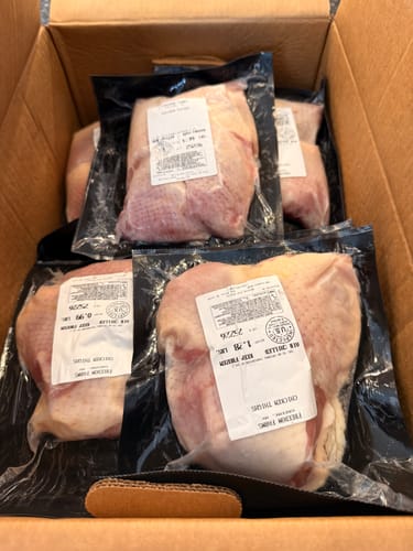 Customer photo review of CHICKEN FOR A QUARTER OF THE YEAR (DEPOSIT)