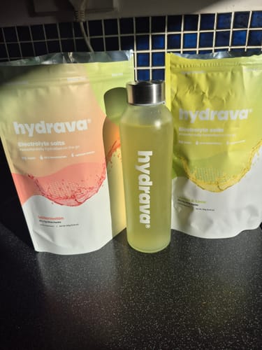 Customer photo review of hydrava electrolyte salts