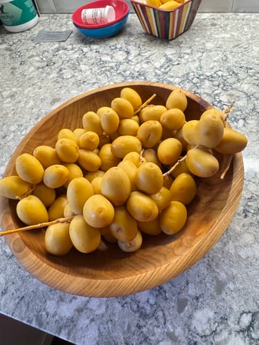 Customer photo review of Organic Yellow Barhi Dates (Khalal Barhi Dates)