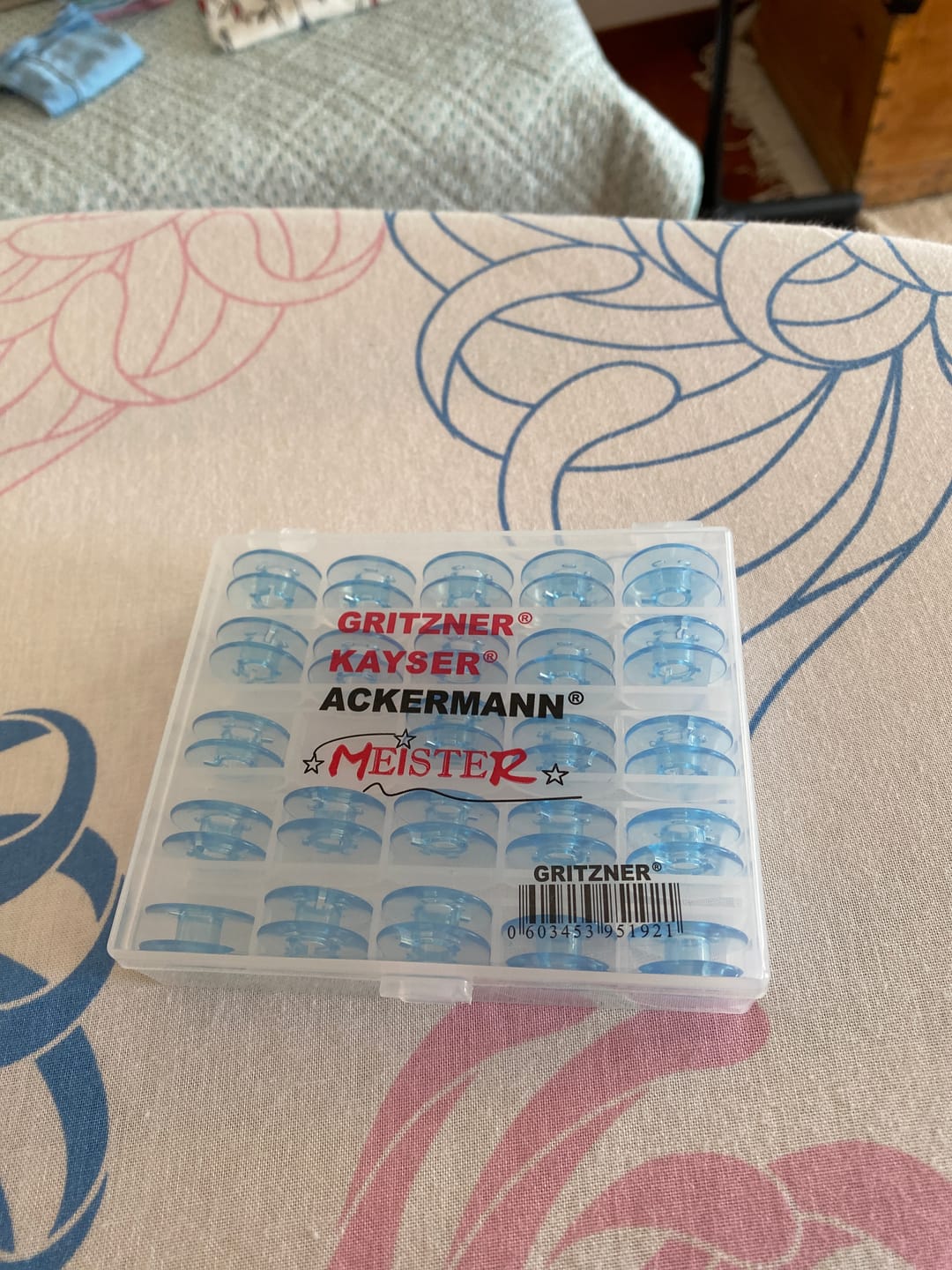 Customer photo review of 25x Spulen in Box passend für Gritzner Tipmatic Serie