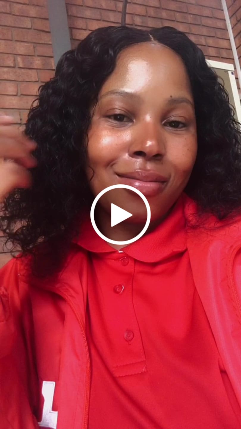Customer video review of Brazilian 4x4 Lace Wig - Water Wave 12"