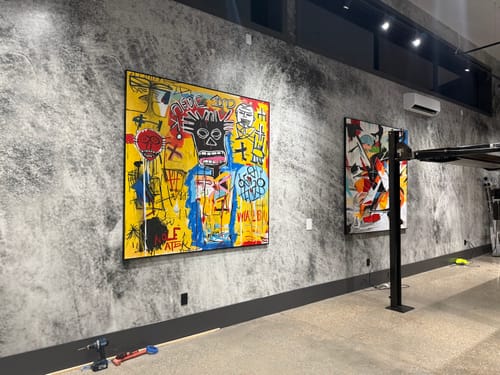 Customer review photo for Abstract Graffiti Art #GA026