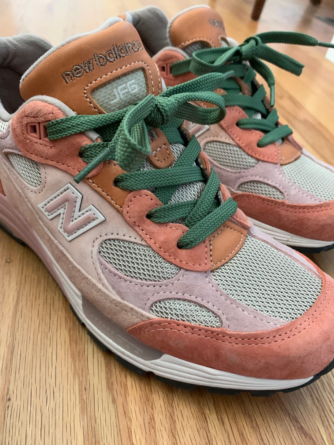 Customer photo review of New Balance Replacement Shoe Laces