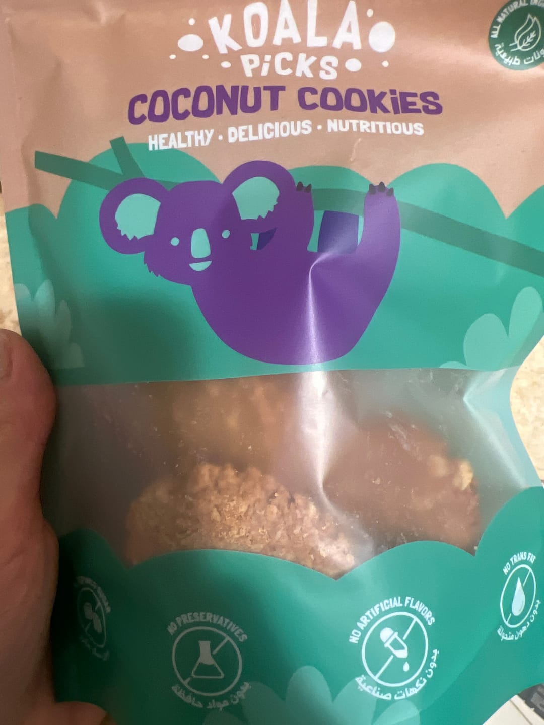 Customer photo review of Coconut Cookies (8pcs)